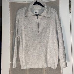 Aerie quarter zip sweater